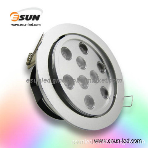 LED downlight 9W 720LM Aluminum 6063T5 CE&RoHS